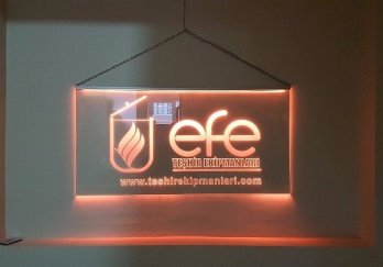 LED'li Pleksi Tabela