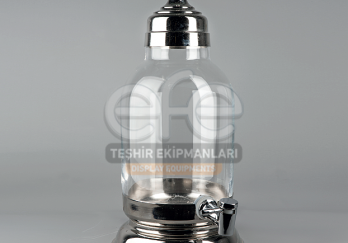 Musluklu Oval Cam Kavanoz