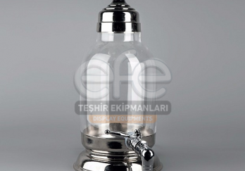 Musluklu Oval Cam Kavanoz