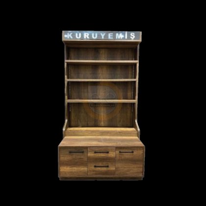 Dolaplı Ahşap Raf Sistemleri